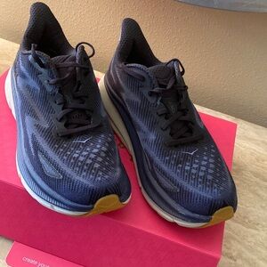 Hoka Men's Athletic Shoes in Black and Blue
